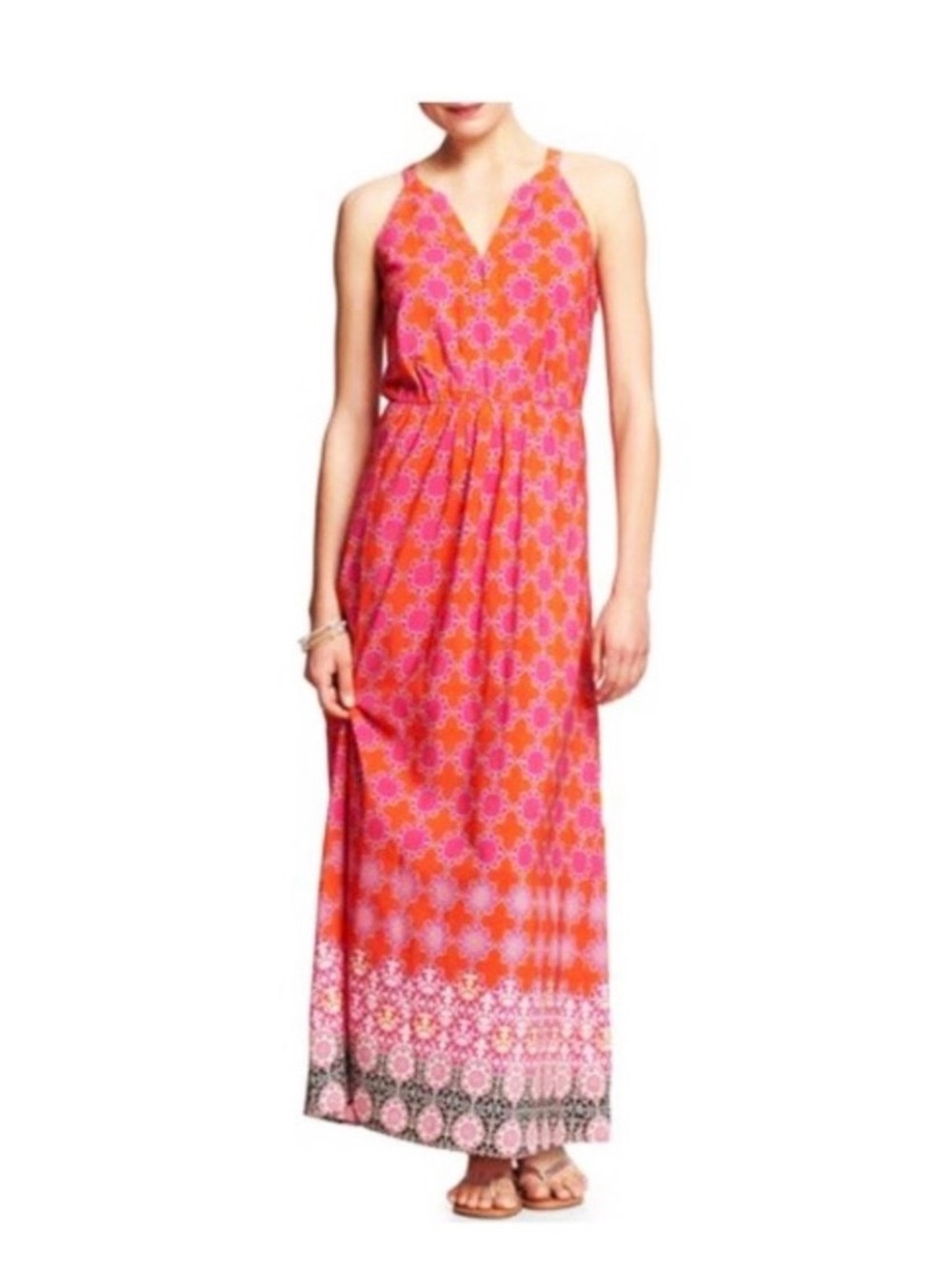 Banana Republic Geometric
Print Maxi Dress - 8